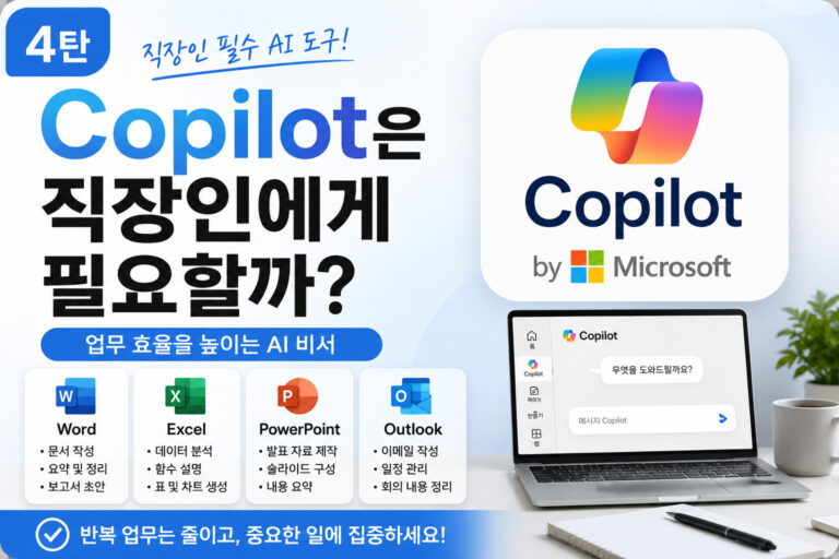 Microsoft Copilot은 직장인에게 필요할까? 특징과 활용법 분석