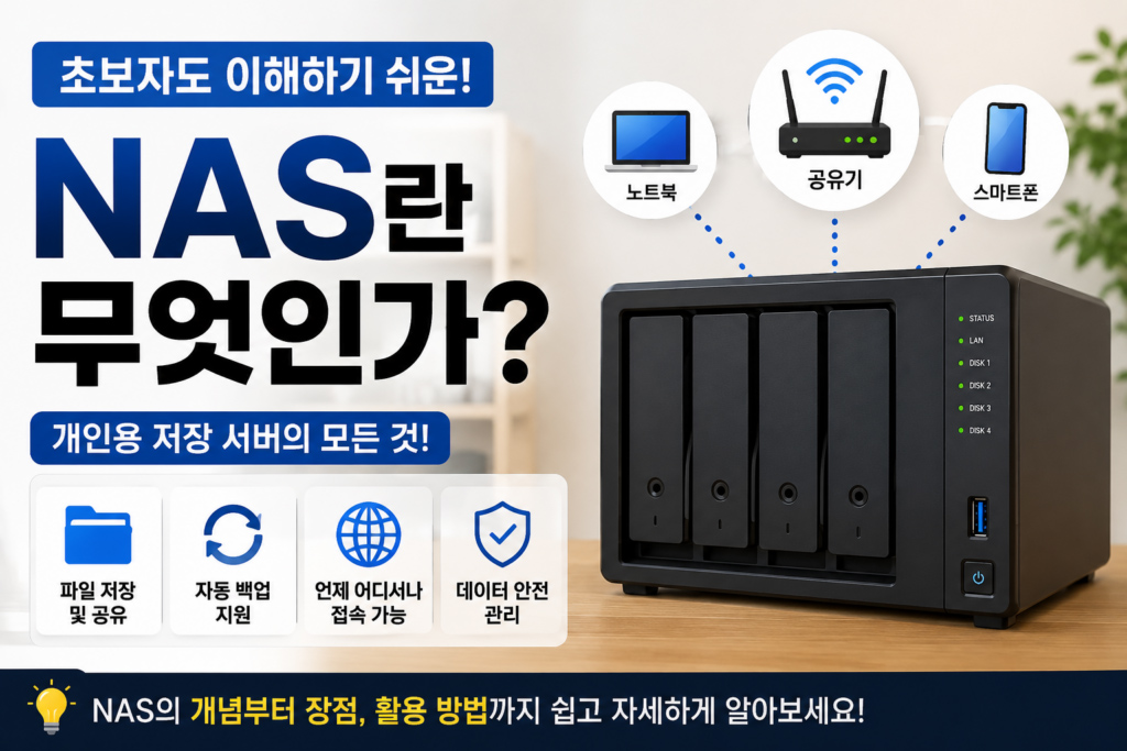 NAS란 무엇인가 쉽게 설명해드립니다