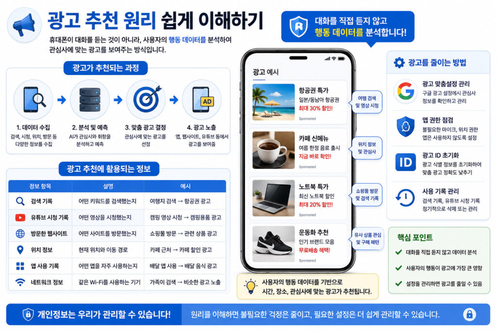 광고 추천 원리 쉽게 설명하기