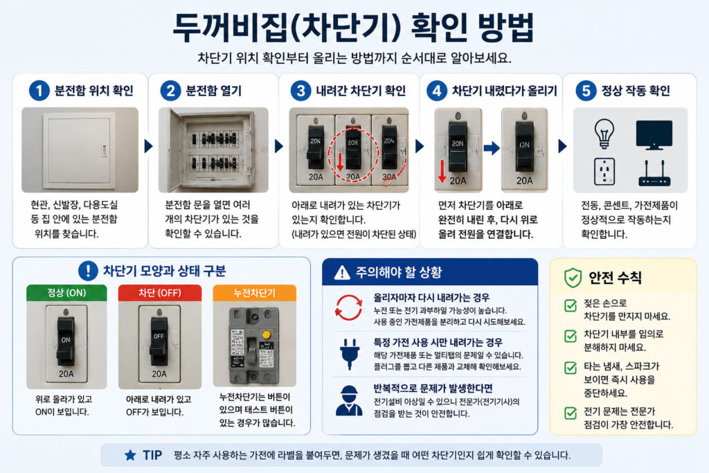 차단기 확인 방법 복사